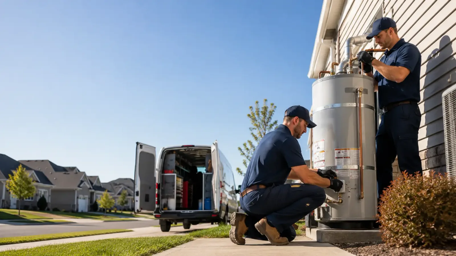 Water Heater Installation in Drury, MA